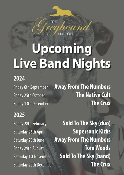 Live Band Nights at The Greyhound Halton