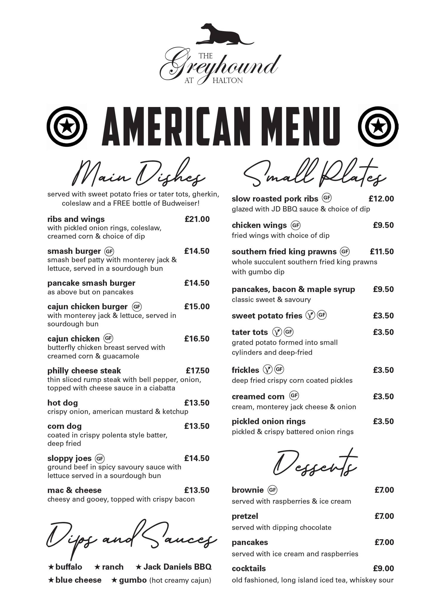 Friday Theme Food Nights at The Greyhound